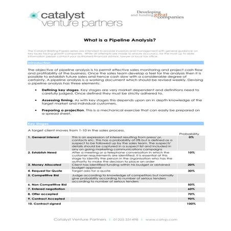 What is-a-pipeline-analysis