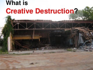 What Is Creative Destruction?