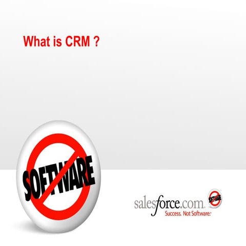 What Is CRM ?