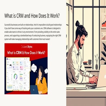What is CRM and How Does It Work | LionOBytes