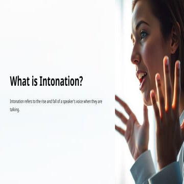 What-is-Intonation English material for senior high school students