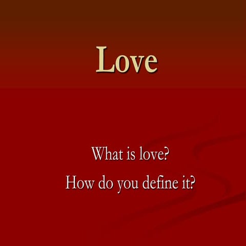 what is Love.............. 