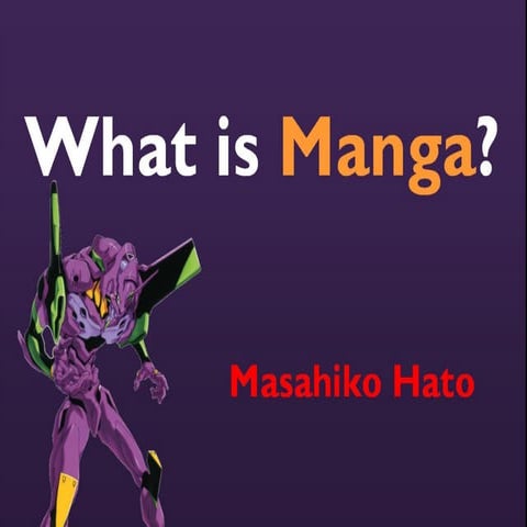 What Is Manga?