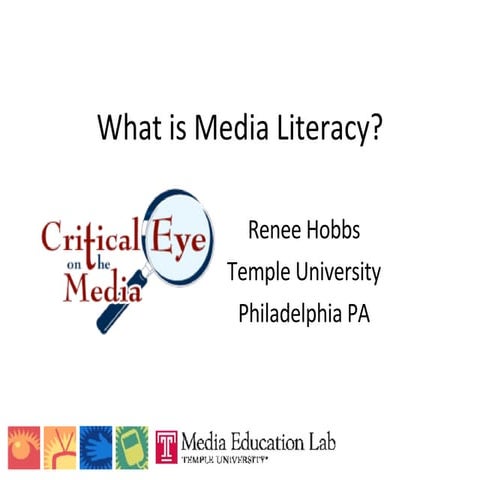 What Is Media Literacy?