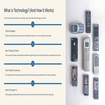 Evolution of technology presentation ppt | PPTX