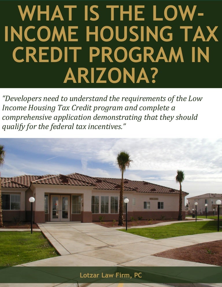 Wha is the Housing Tax Credit Program in Arizona