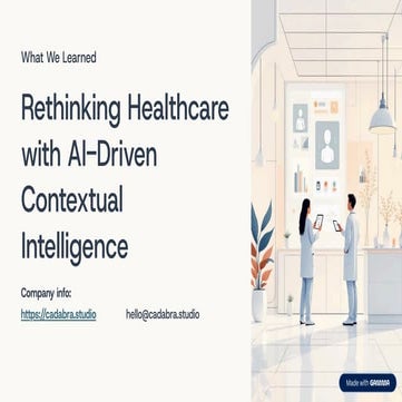 Integrating AI for Enhanced Contextual Intelligence in Healthcare