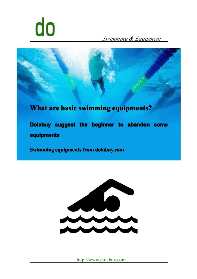 basic swimming equipment