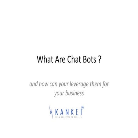 What are facebook chat bots and how can you use them to engage with your cust...