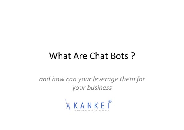 What are facebook chat bots and how can you use them to engage with your cust...