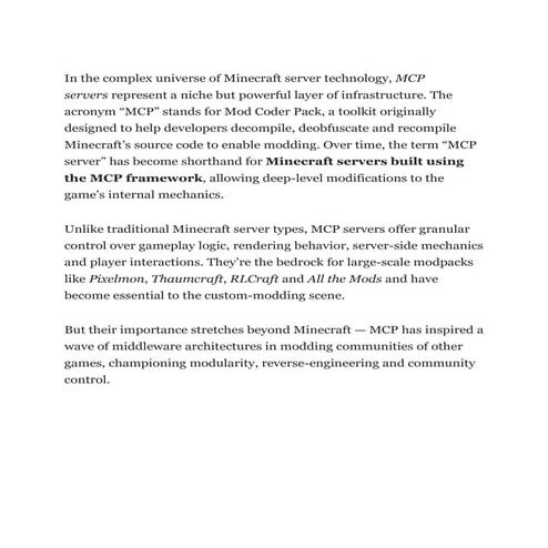 What Are MCP Servers, The Architecture of Modded Game Servers.docx.pdf
