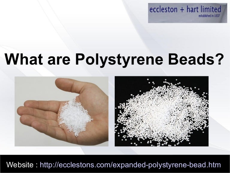 What are polystyrene beads