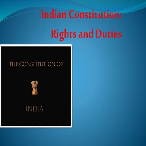 Indian constitution