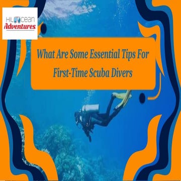Safety Tips for an Underwater Dive | PPTX