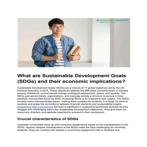 What are Sustainable Development Goals (SDGs) and their economic implications_ (1).pdf