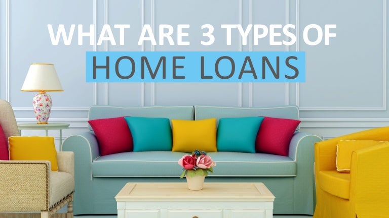 What are The 3 Types of Home Loans