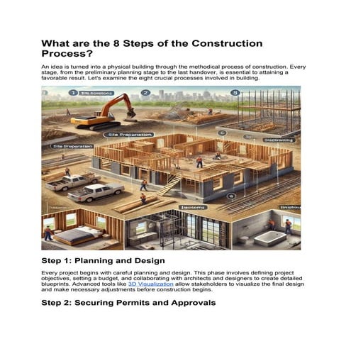 What are the 8 Steps of the Construction Process.docx