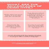 What are the advantages of using html