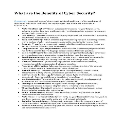 What are the benefits of cyber security.pdf