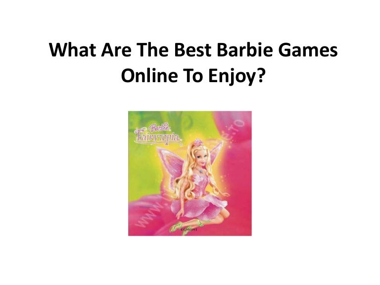 best barbie games