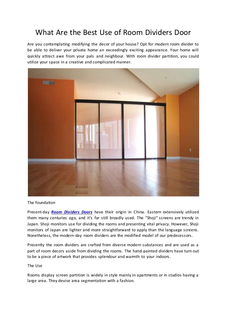 large room dividers on What Are The Best Use Of Room Dividers Door