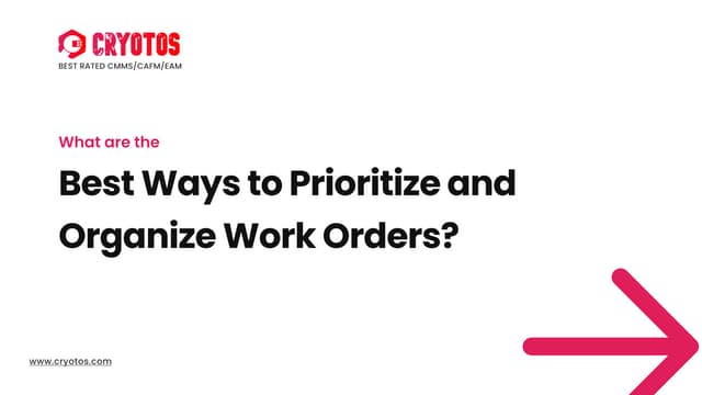 How To Prioritize And Organize Work What are the Best Ways to Prioritize and Organize Work Orders | PPT