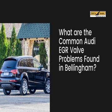 What are the Common Audi EGR Valve Problems Found in Bellingham