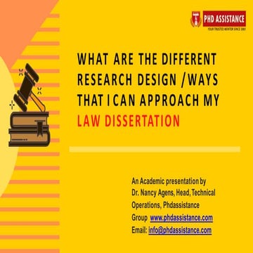 Mastering the Art of Structuring a Law Dissertation | PPTX