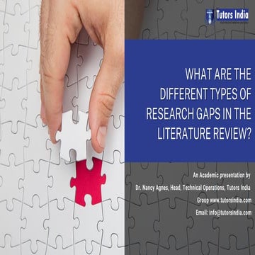 What are the different types of research gaps in the literature review.pdf