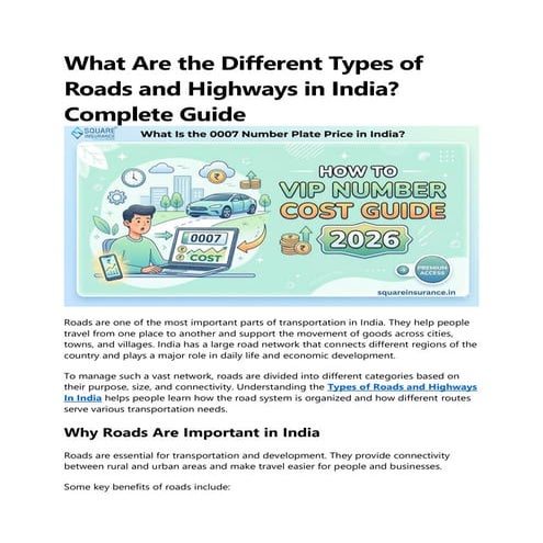 What Are the Different Types of Roads and Highways in India.pdf