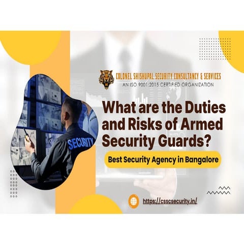 What are the Duties and Risks of Armed Security Guards? | PPTX