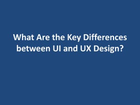 UI / UX Design Presentation | PPT