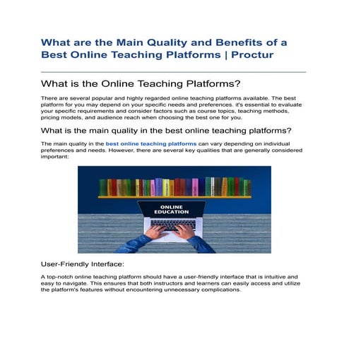E-book: The Comprehensive Guide to Online Teaching | PDF