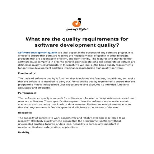 ISO IEC 25010 2011 Systems and Software Quality Requirements and ...