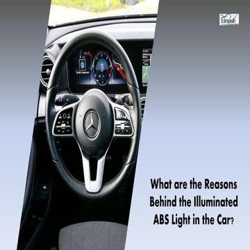 What Are The Reasons Behind The Illuminated ABS Light In The Car PPT