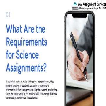 What Are the Requirements for Science Assignments.pdf