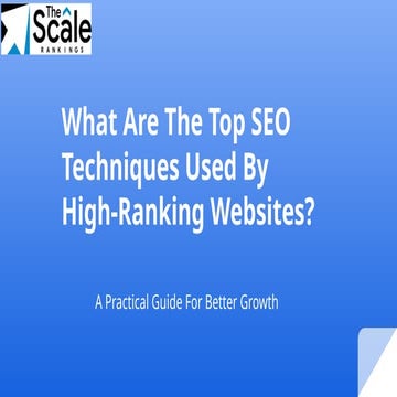 What Are The Top SEO Techniques Used By High-Ranking Websites_.pptx