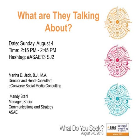 What are they talking about