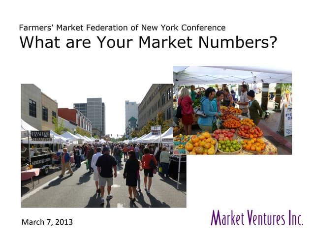 What Are Your Market Numbers?