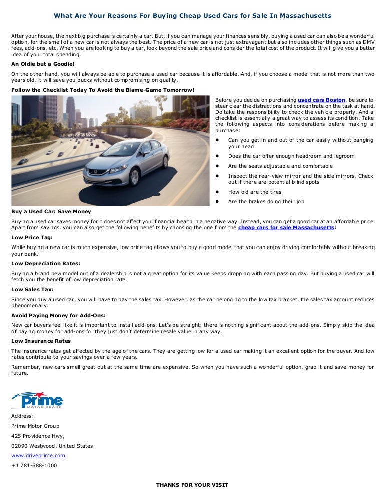 Ma Sales Tax On Cars >> What Are Your Reasons For Buying Cheap Used Cars For Sale In Ma Sales Tax On Cars >> What Are Your Reasons For Buying Cheap Used Cars For Sale In