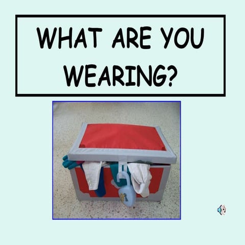 What Are You Wearing