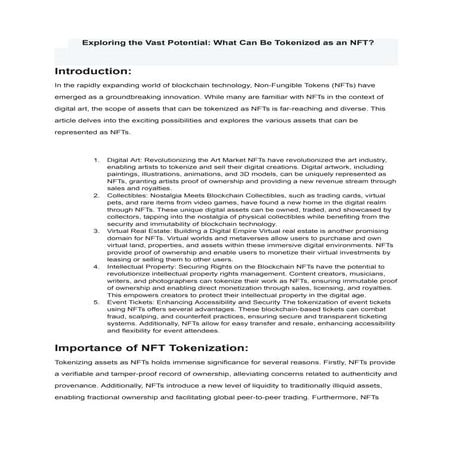 What Can Be Tokenized as an NFT.pdf