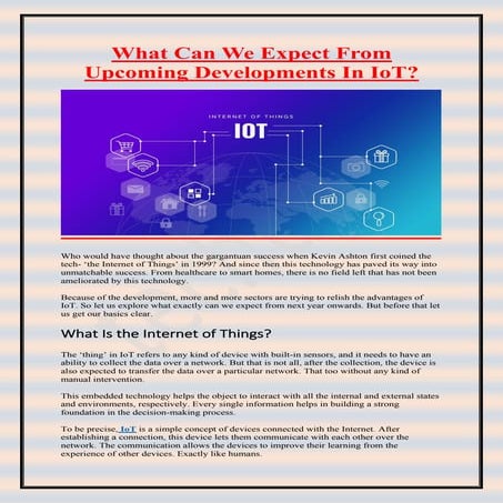 What Can We Expect From Upcoming Developments In IoT.pdf