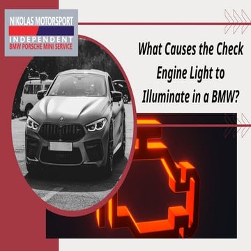 What Causes the Check Engine Light to Illuminate in a BMW
