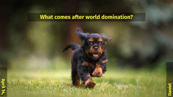 What comes after world domination with Daniel Stenberg, April 2025