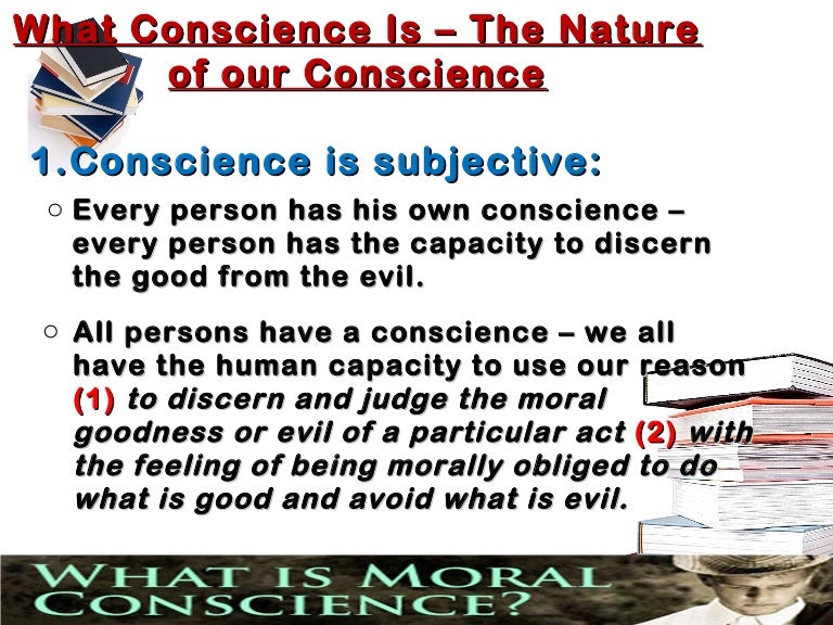 What conscience is