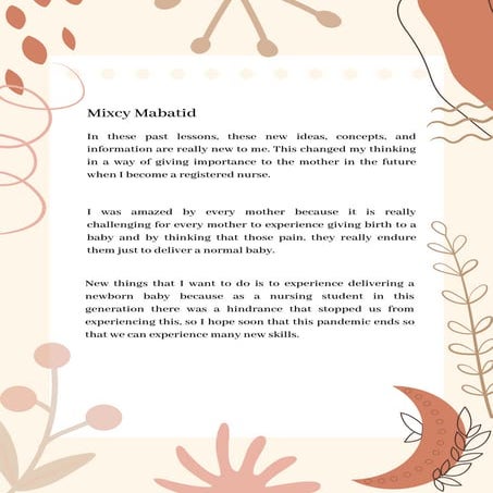 What did I learn.pdf