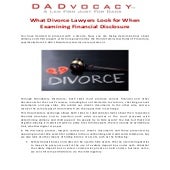 What Divorce Lawyers Look for When Examining Financial Disclosure.pdf