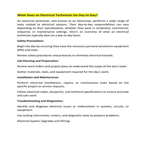 what-does-an-electrical-technician-do-day-to-day-docx