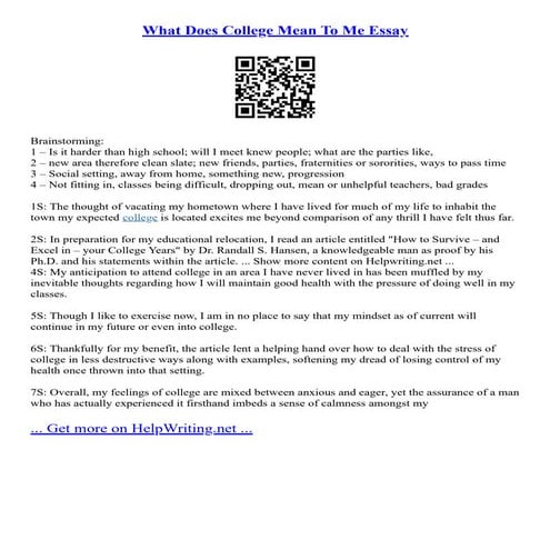 what-does-college-mean-to-me-essay-pdf
